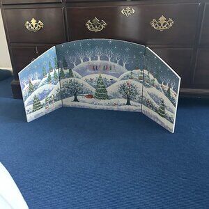 Department 56 Noth Pole Backdrop